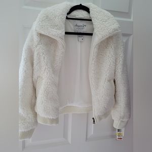 American Rag Sherpa Jacket, Juniors Size Medium